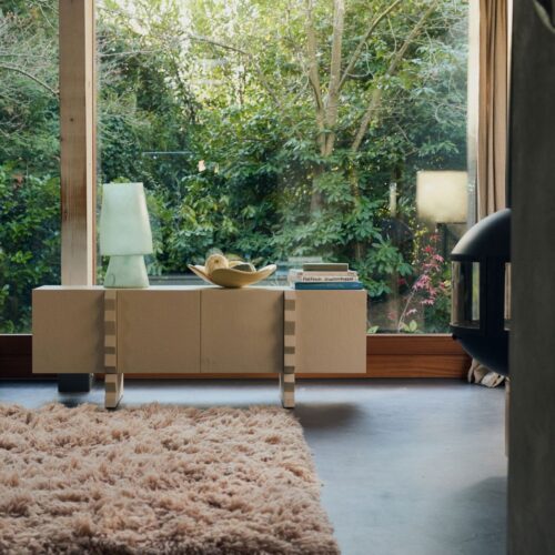 HKliving Fluffy vloerkleed Soft Pink 200 × 300 cm - Afbeelding 2