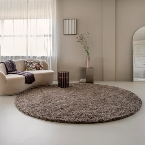 Beside Rugs Fallow vloerkleed Burgundy - Afbeelding 5