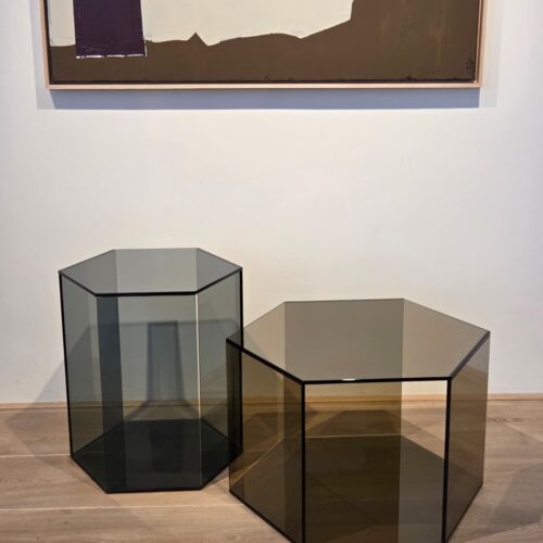 Hexagon bijzettafels - showmodellen