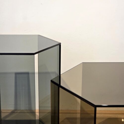 Alternative view of Hexagon bijzettafels - showmodellen