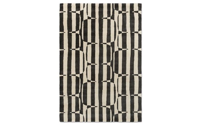 Brink & Campman Lohko Stripe Charcoal Vloerkleed - Afbeelding 6
