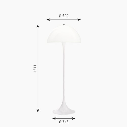 Panthella Vloerlamp Louis Poulsen
