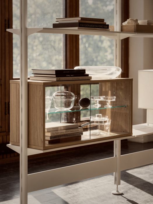 Pira G2 roomdivider of wandkast op maat van String Furniture - Afbeelding 2