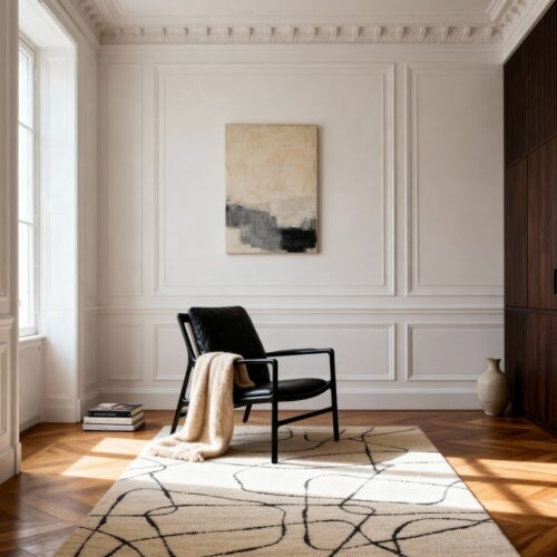 Alternative view of Gazzda Dedo Easy Chair black oak