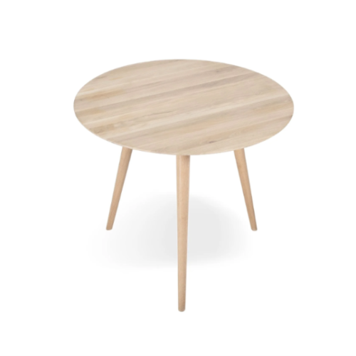 Alternative view of Gazzda Stafa Table rond massief eikenhout