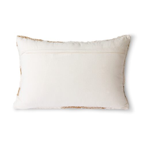 Alternative view of HKliving Fluffy kussen white/beige