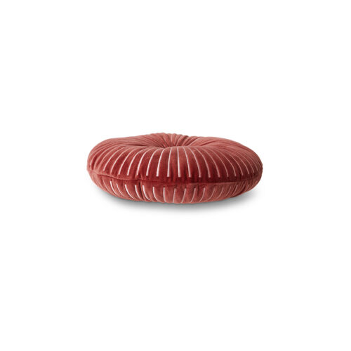 HKliving Ripple Cushion Burgundy - Afbeelding 4