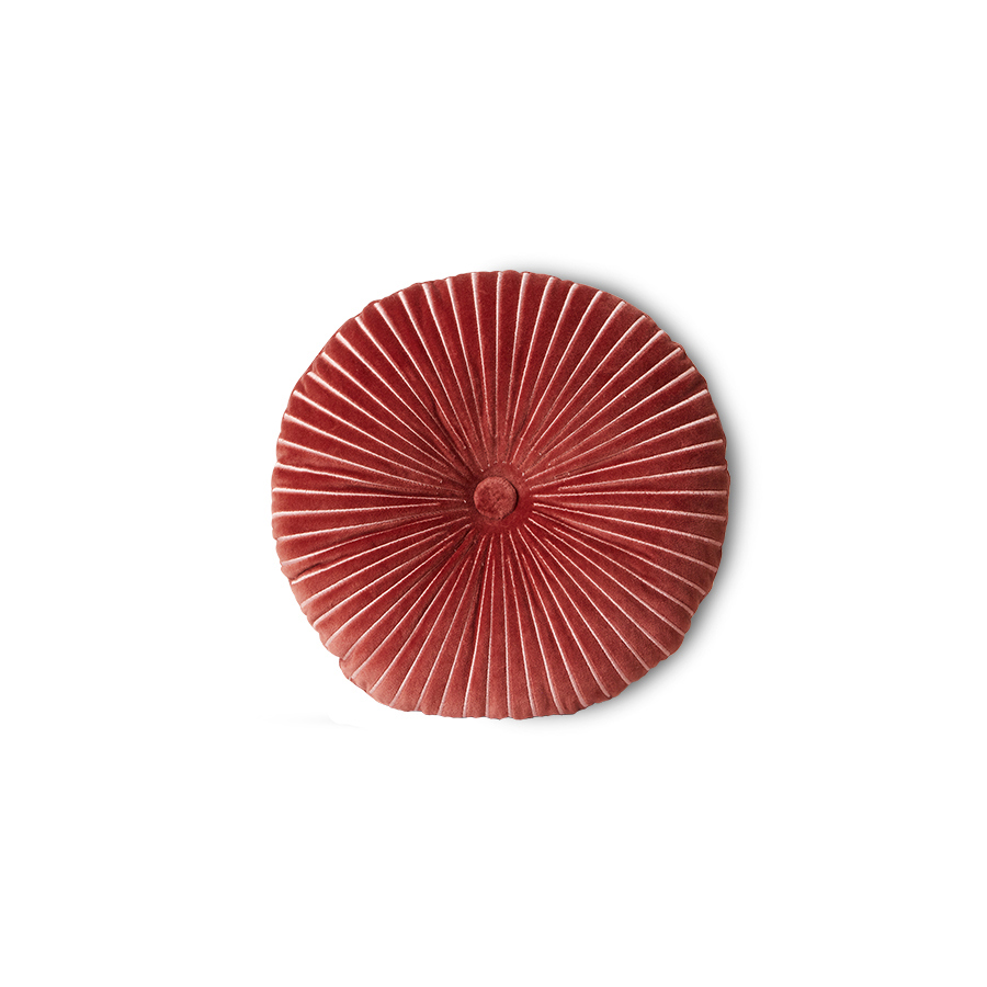 HKliving Ripple Cushion Burgundy