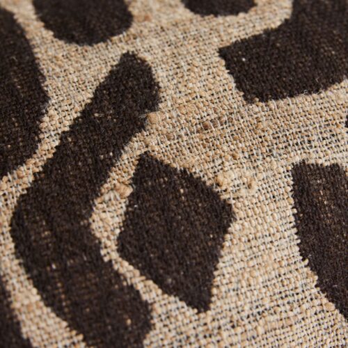 HKliving Woven Striped Cushion Blush - Afbeelding 2