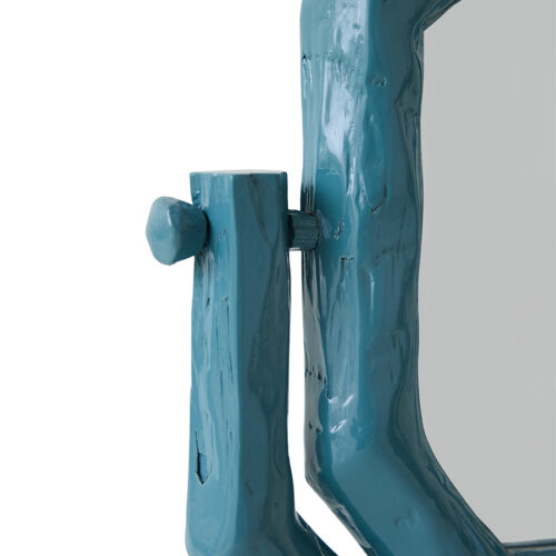 HKliving Teun Zwets Dressing Table Mirror Petrol - Afbeelding 4