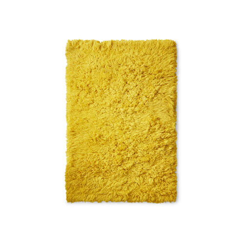 HKliving Fluffy vloerkleed Yellow 200 × 300 cm