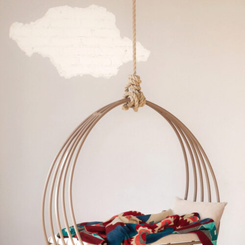 native plaid wine red