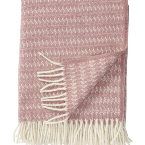 Sumba Plaid Wol Roze